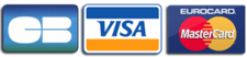 Carte Bleue, Visa, Mastercard/Eurocard